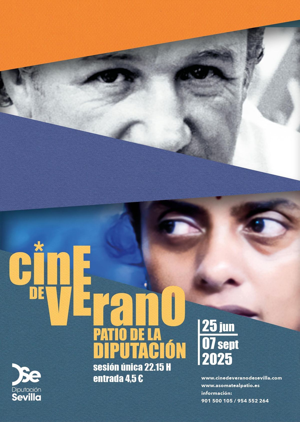 Cartel del Cine de Verano de Diputación.