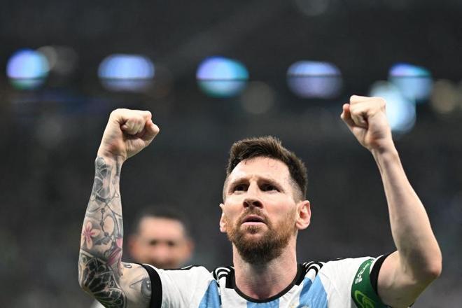 El gol de Messi ante México en el Mundial y la celebración de Argentina