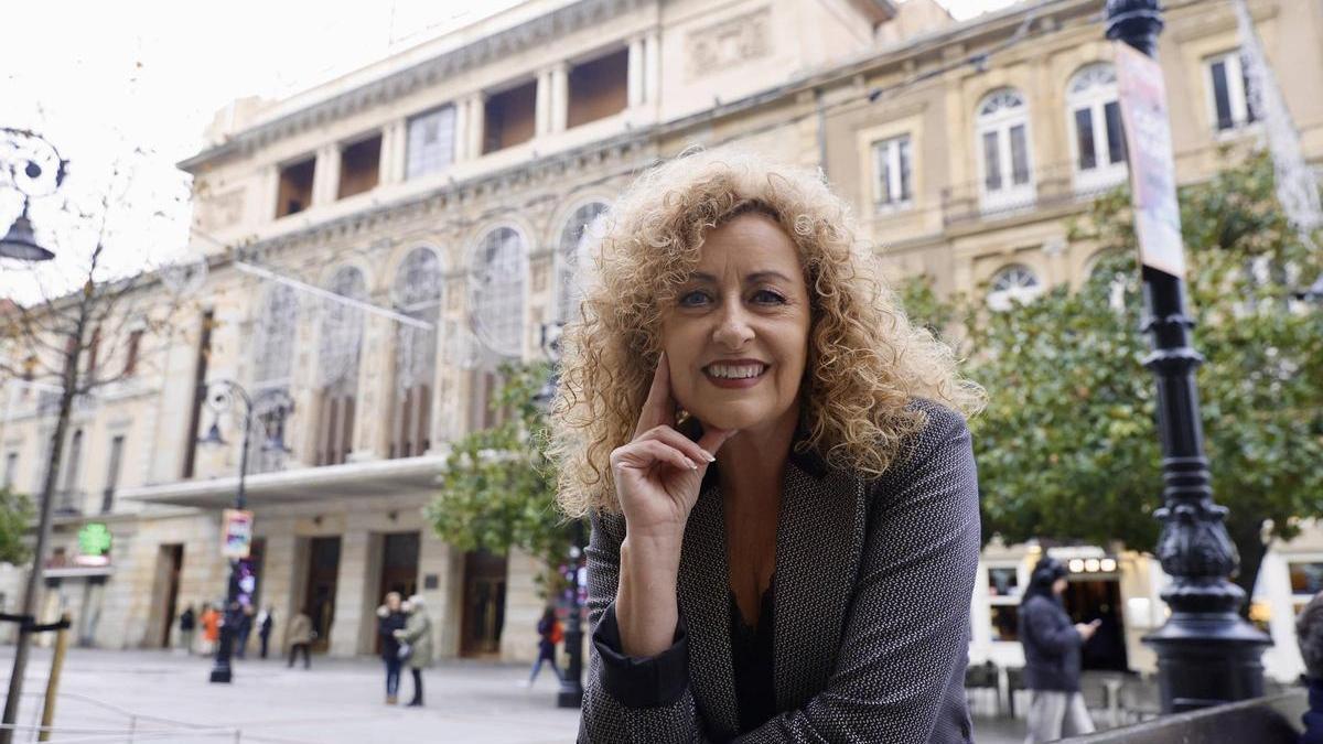 Mina Longo, en el Teatro Jovellanos.