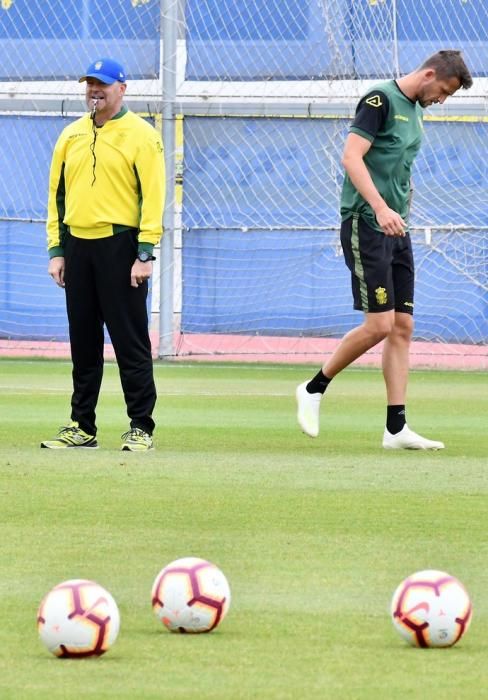 10/05/2019 HORNILLO. TELDE.  Entrenamiento UD Las Palmas. Fotógrafa: YAIZA SOCORRO.  | 10/05/2019 | Fotógrafo: Yaiza Socorro