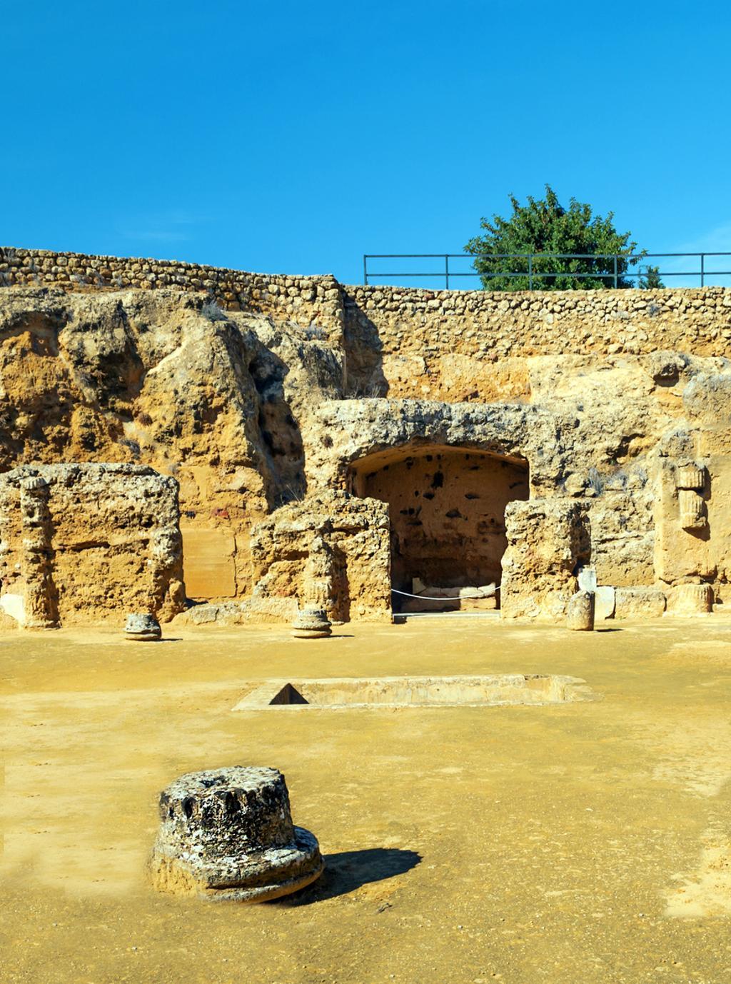 Restos romanos de Carmona (Sevilla)