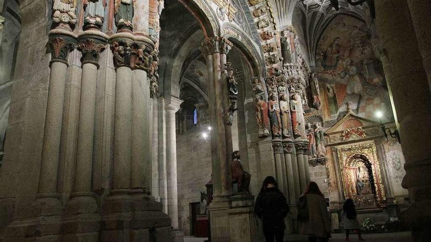 Interior de la catedral, en donde se llevarán a cabo las mejoras. // Iñaki Osorio