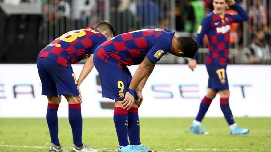 La rodilla de Luis Suárez, otro problema más para Valverde