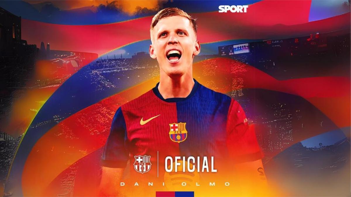 Dani Olmo, nuevo futbolista del Barça