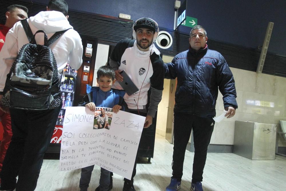 El Valencia ya está en Sevilla para el partido contra el Betis