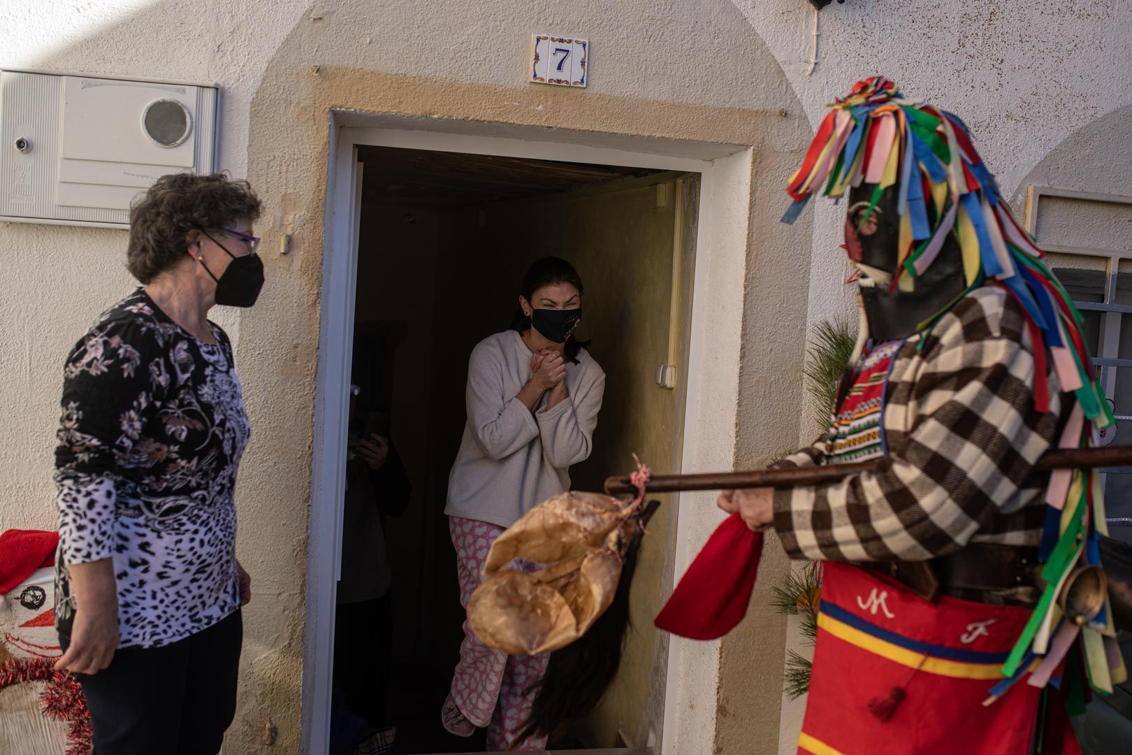 Galería| El Zangarrón de Sanzoles desafía al COVID