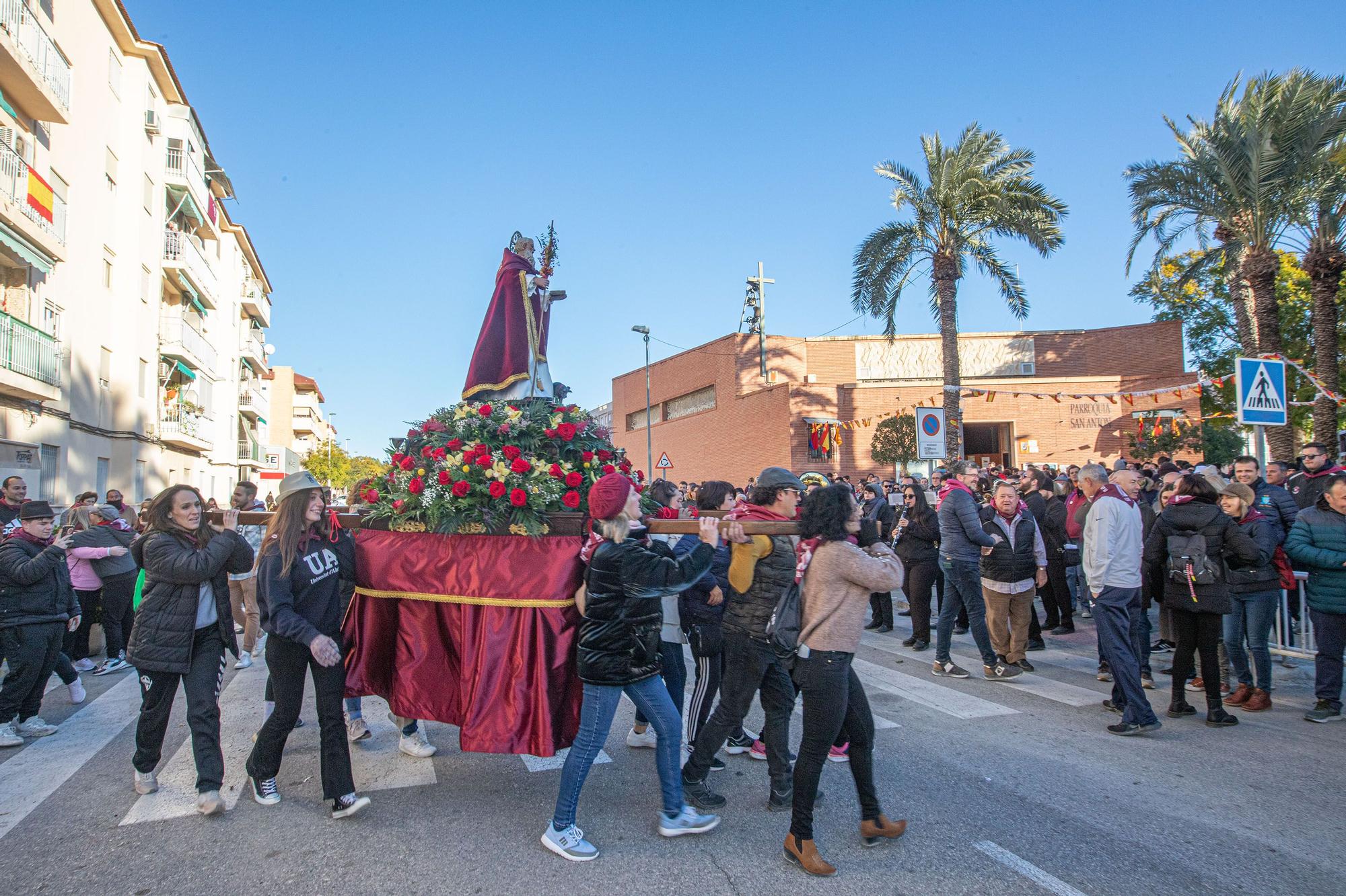 Romería y Bendición de animales en San Antón de Elche