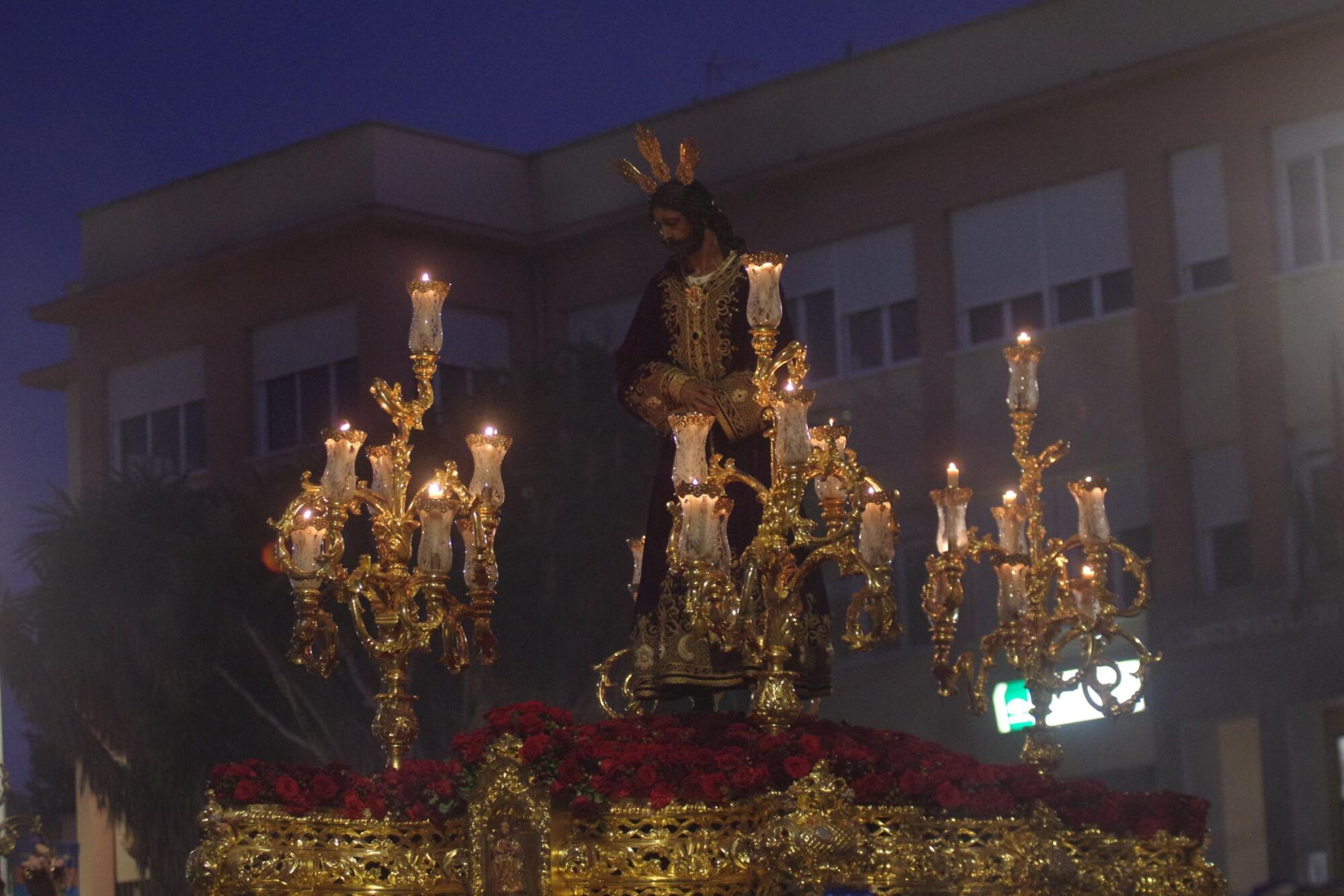 Salida extraordinaria del Señor de la Soledad por el 25 aniversario de su bendición