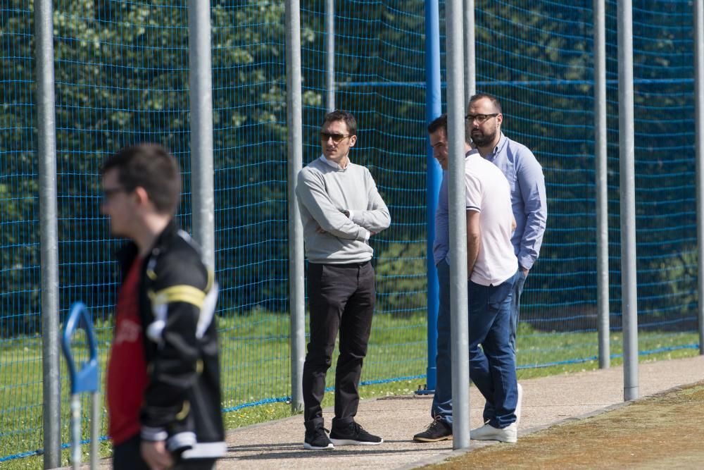 Entrenamiento del Real Oviedo