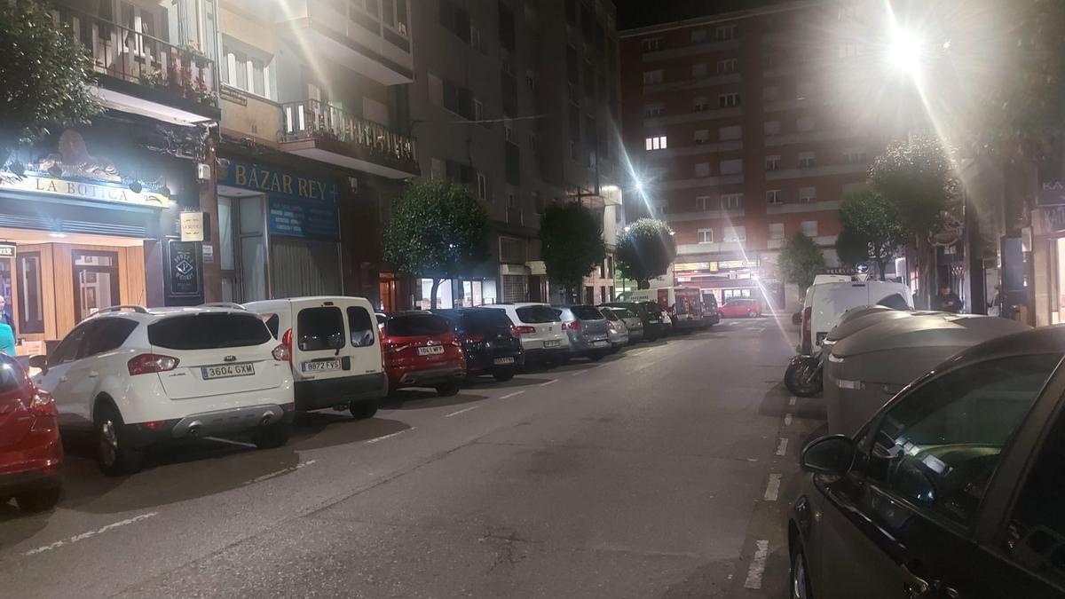 Vista de la calle Roncal.