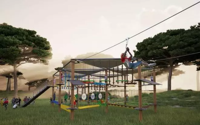 FOTOGALERÍA | Así será el nuevo Parque de Aventura y Naturaleza de Punta Umbría