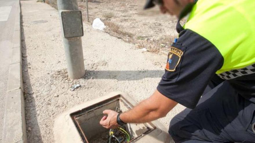 El robo de cable de cobre le cuesta al Ayuntamiento más de 6.000 €