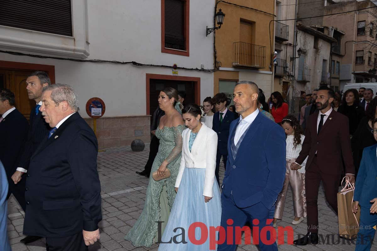 Presentación de las Amazonas del Bando de los Caballos del Vino de Caravaca