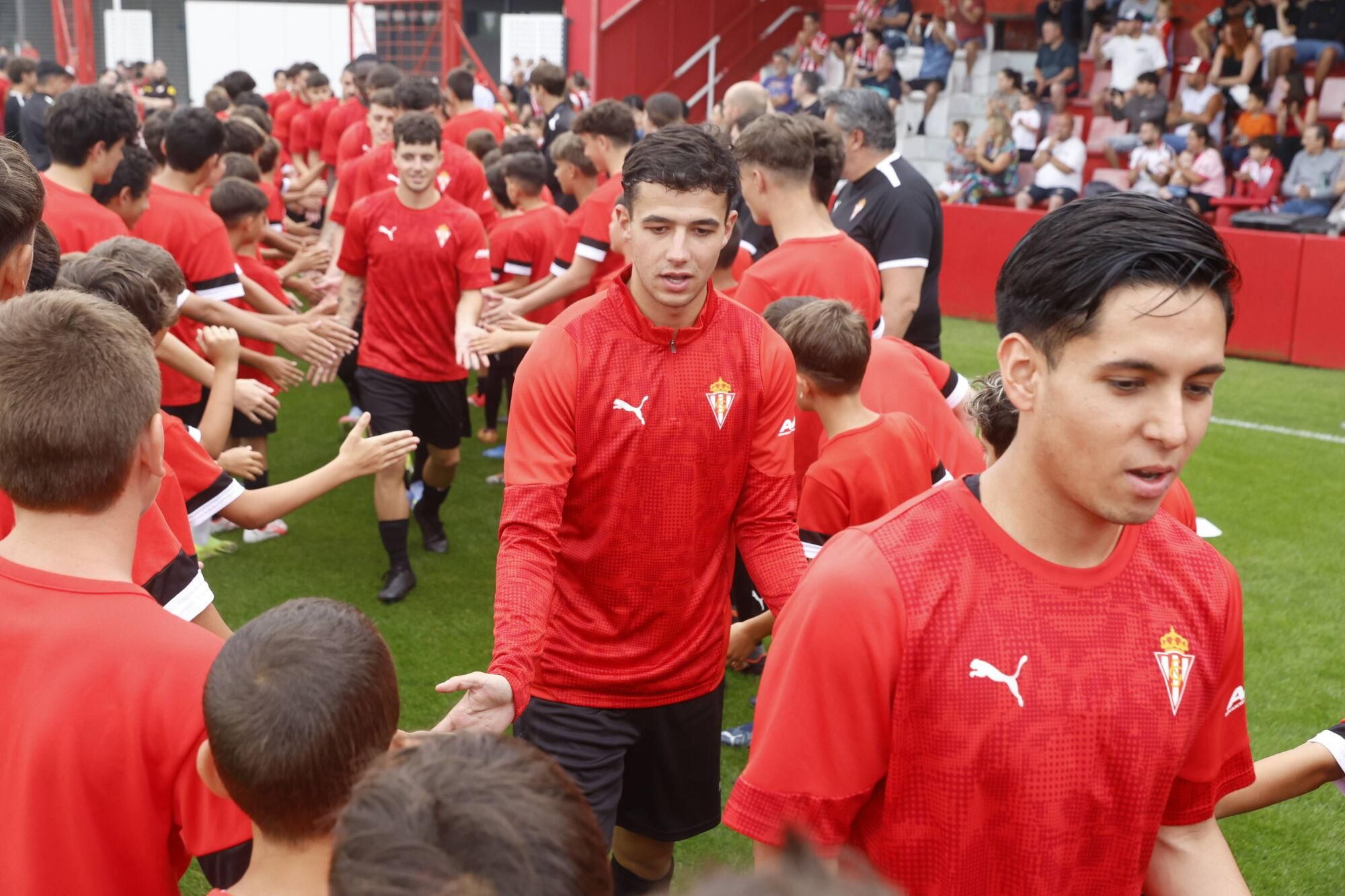 EN IMÁGENES: Primer entrenamiento de Sporting tras el regreso de las vacaciones