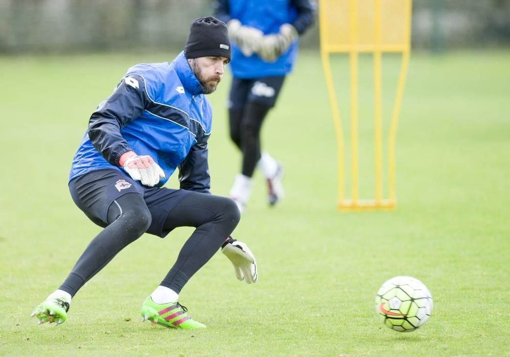 Última sesión del Deportivo antes de medirse al La