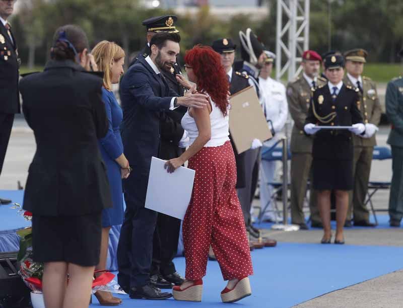 Celebración del día de la Policía Nacional en València