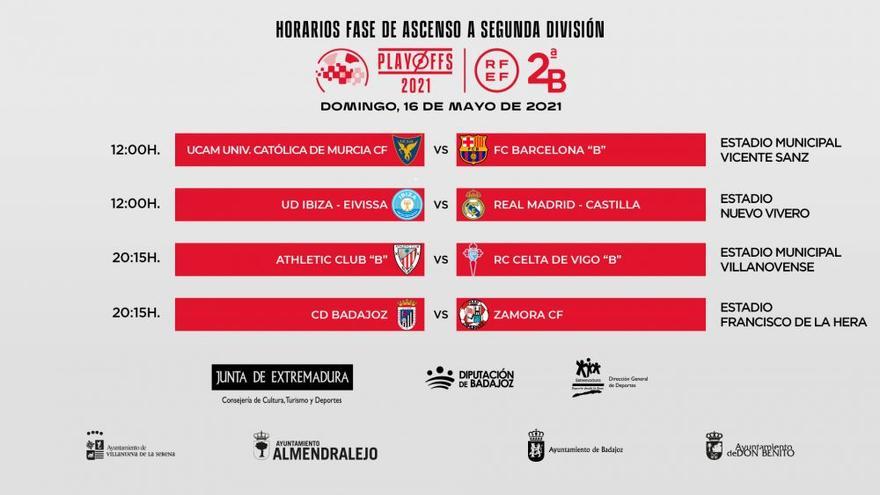 El nuevo horario del play off del domingo