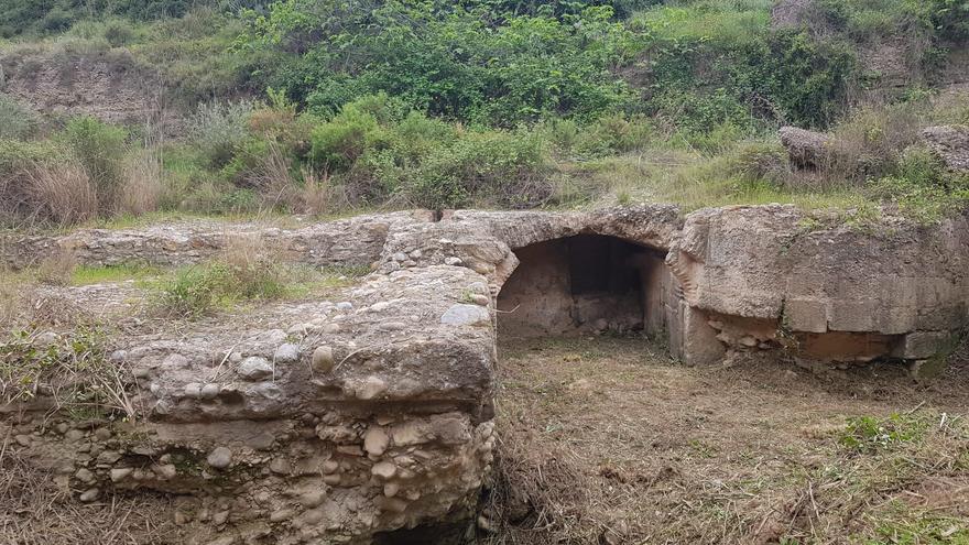 Así queda ahora el recuperado azud dels Corrents en el paraje del Millars