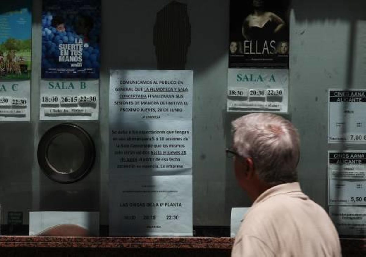 La Filmoteca de Alicante, a la cola