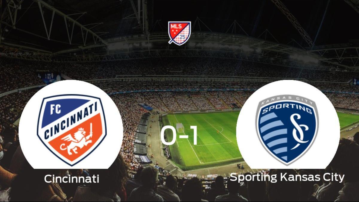 El Sporting Kansas City suma tres puntos a su casillero frente al Cincinnati (0-1)