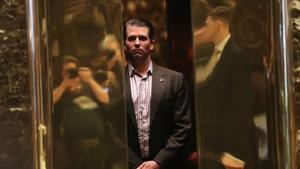 Donald Trump Jr. en la Torre Trump, el pasado enero.