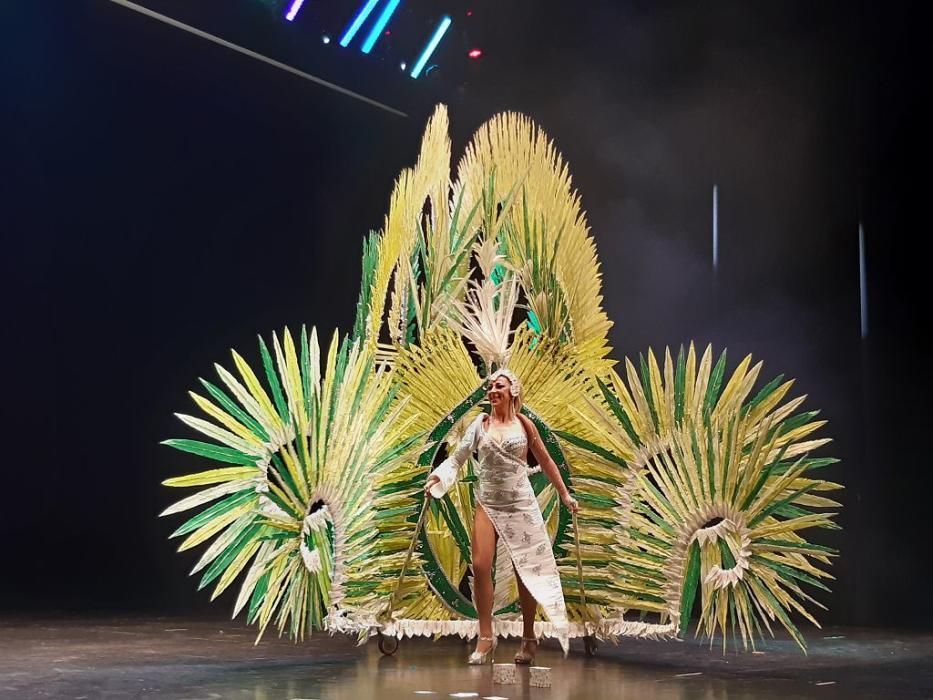 Concurso nacional de trajes de papel y maquillaje corporal del Carnaval de Águilas