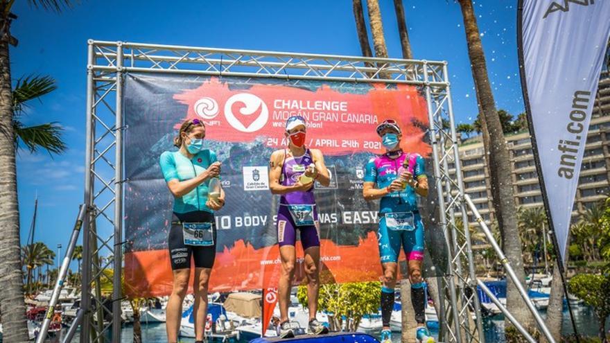 Jan Frodeno y Nicola Spirig, campeones del Anfi Challenge Mogán Gran Canaria