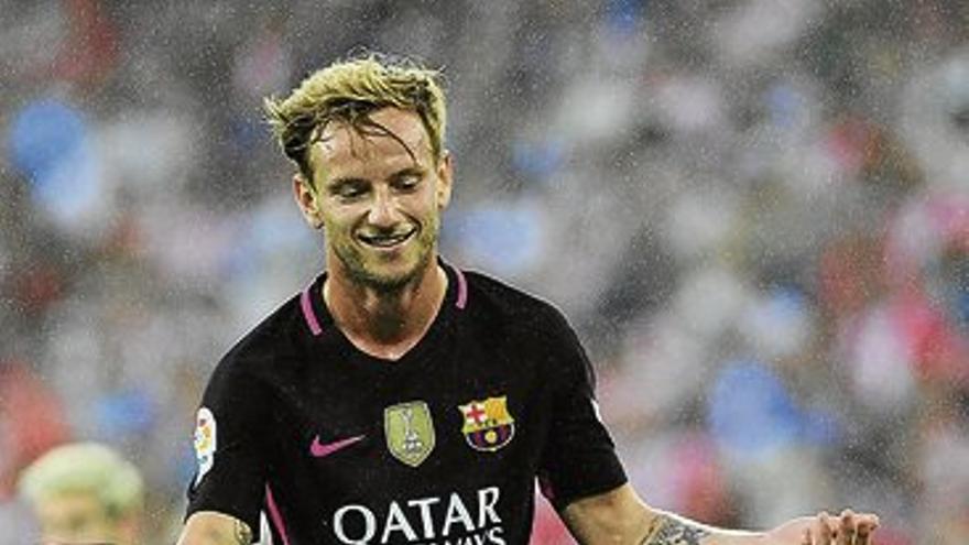 Rakitic manda en Bilbao