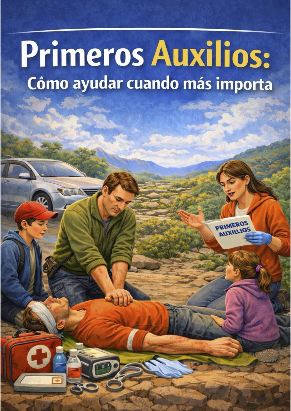 Portada de la Guia de Primeros Auxilios de Ribadesella.
