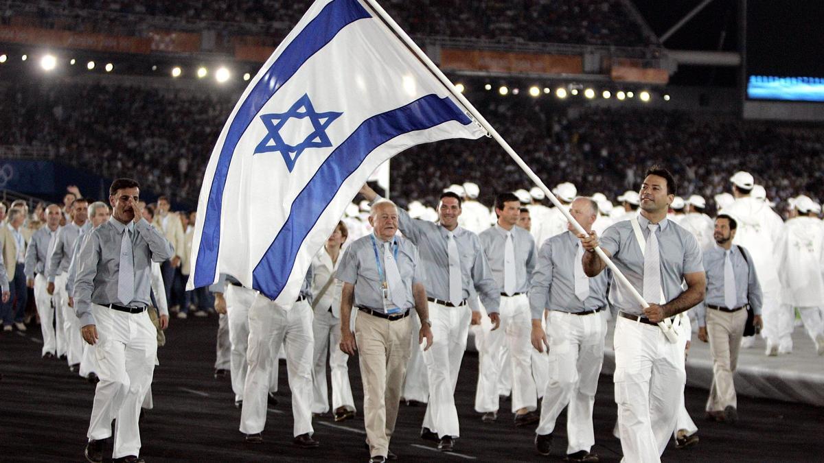 Delegación israelí en los Juegos Olímpicos de París.