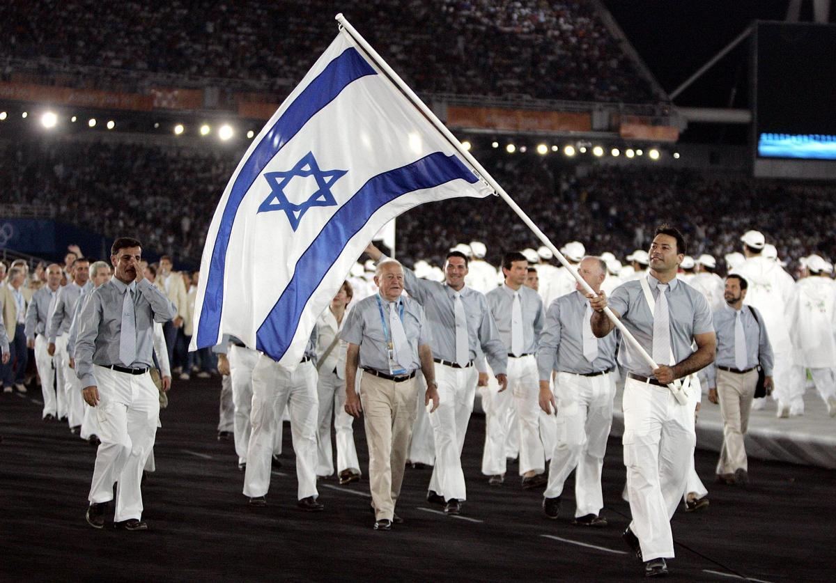 Delegación israelí en los Juegos Olímpicos de París.