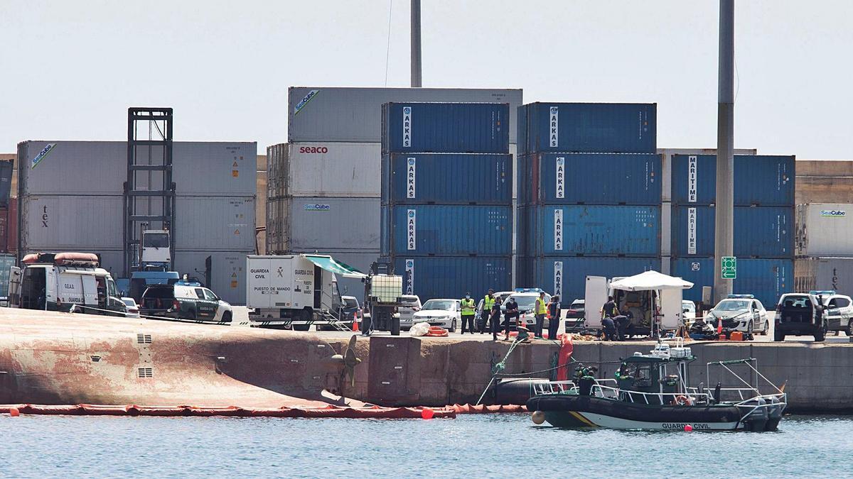 Continúa la búsqueda de un estibador en el Puerto de Castellón