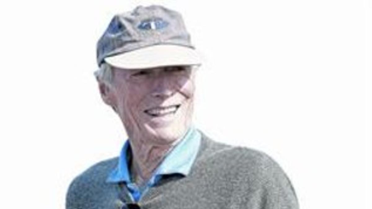 Clint Eastwood, en un torneo de golf para famosos, el día 11 en Pebble Beach, California.