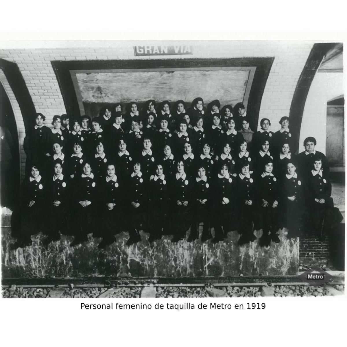 Trabajadoras de taquilla (1919)