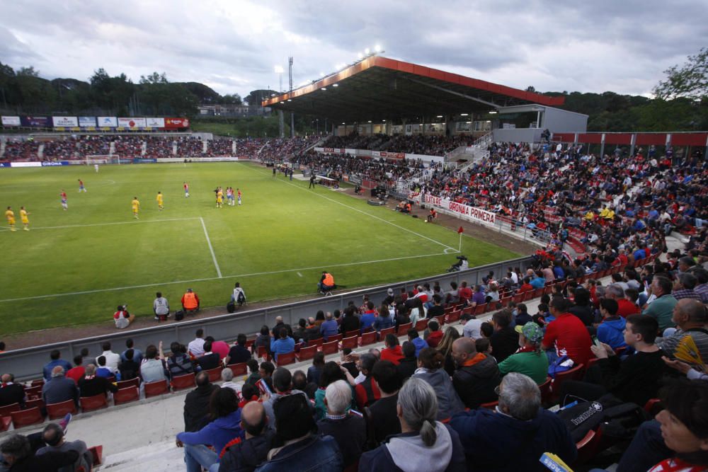 El Girona-Alcorcón en imatges