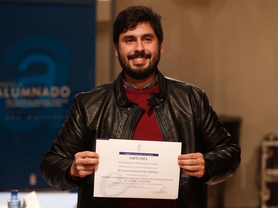 Premio a los 45 mejores estudiantes asturianos