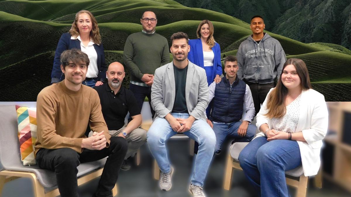 Equipo de la empresa tecnológica Naria.