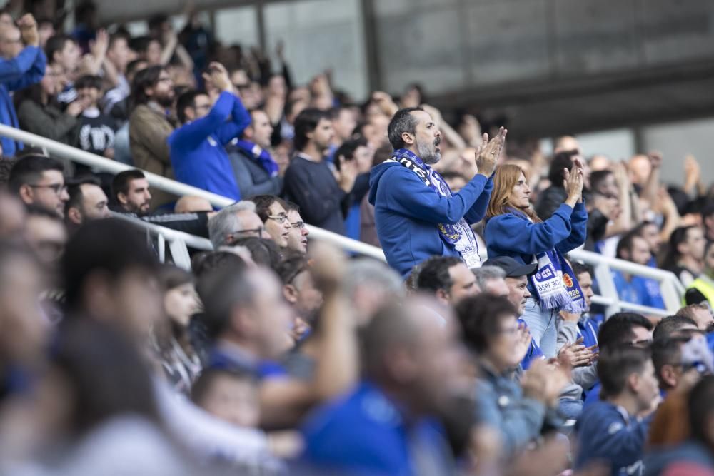 El partido del Oviedo ante el Numancia, en imágenes.