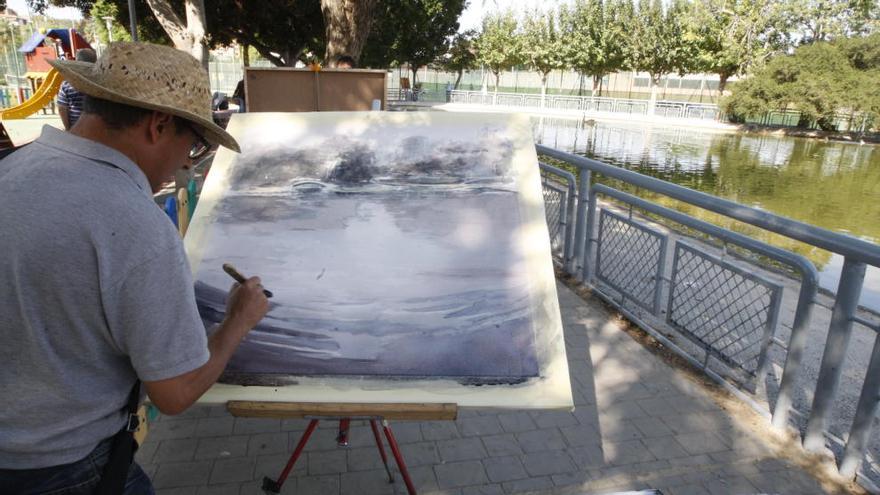 Lienzos y paletas tomarán mañana la calle en la XVI edición del Certamen de Pintura al aire libre