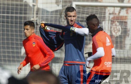 Entrenamiento del Valencia CF