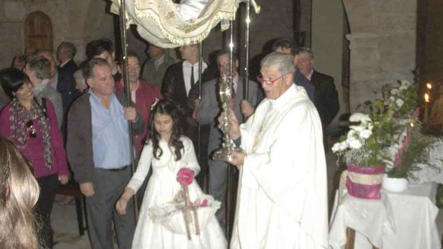 El Corpus de Venialbo, todo en la iglesia