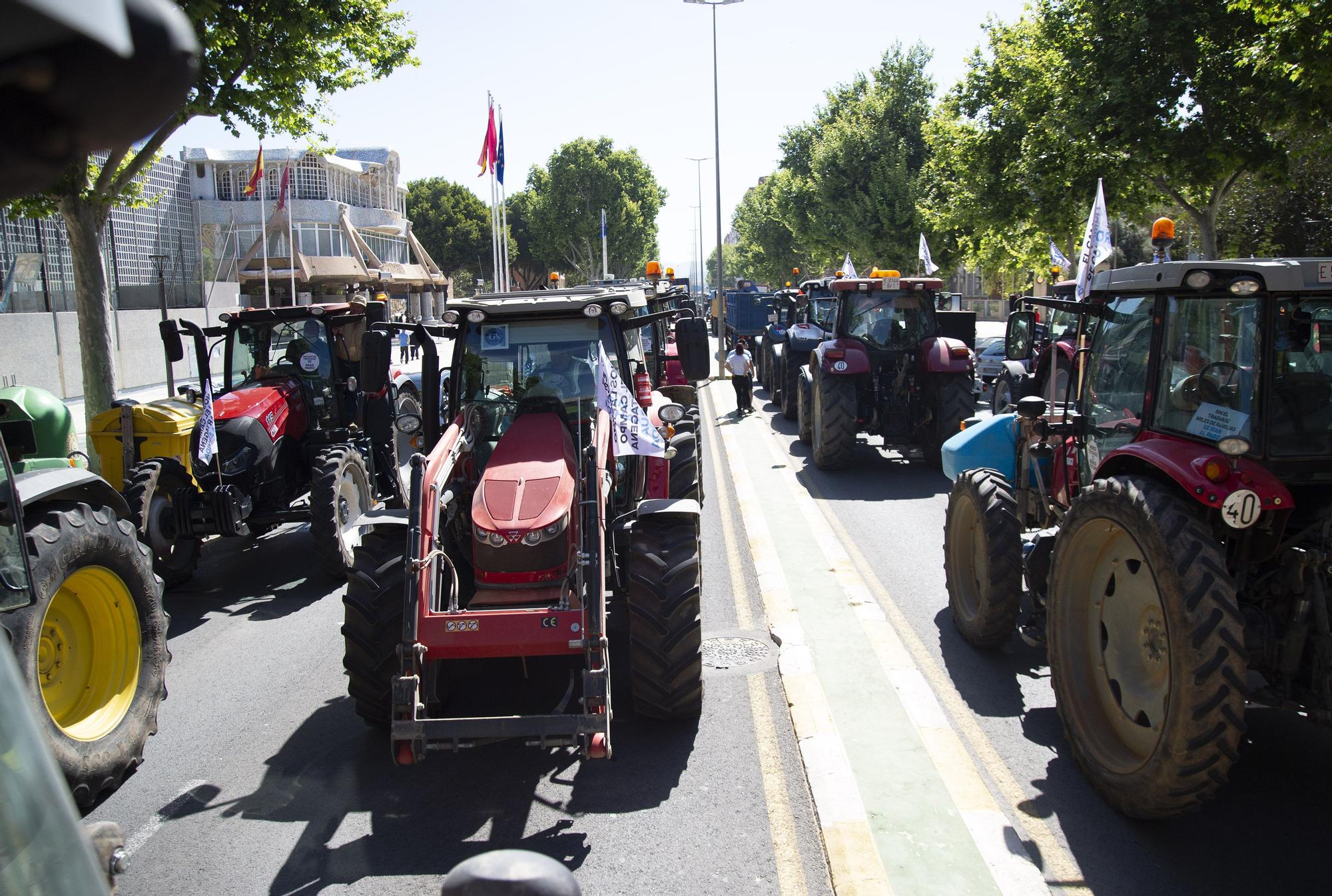 Protesta en defensa del Trasvase en Cartagena