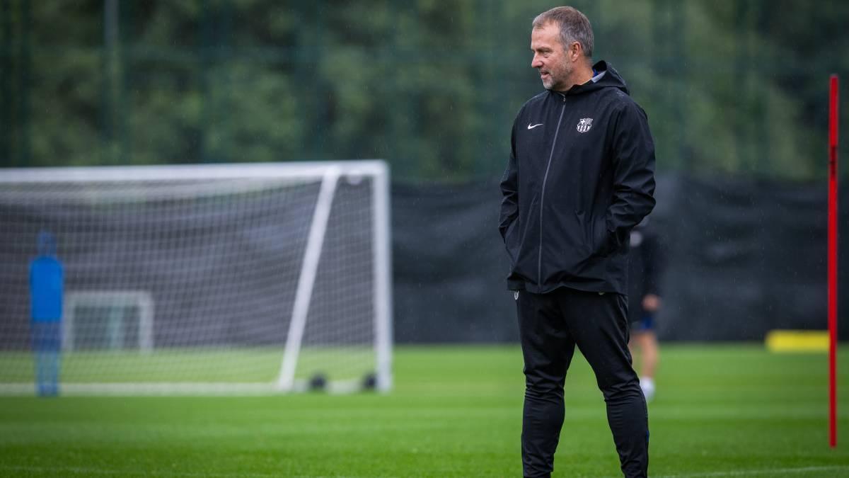 El Barça realiza entrenamiento de recuperación tras el empate en Vigo