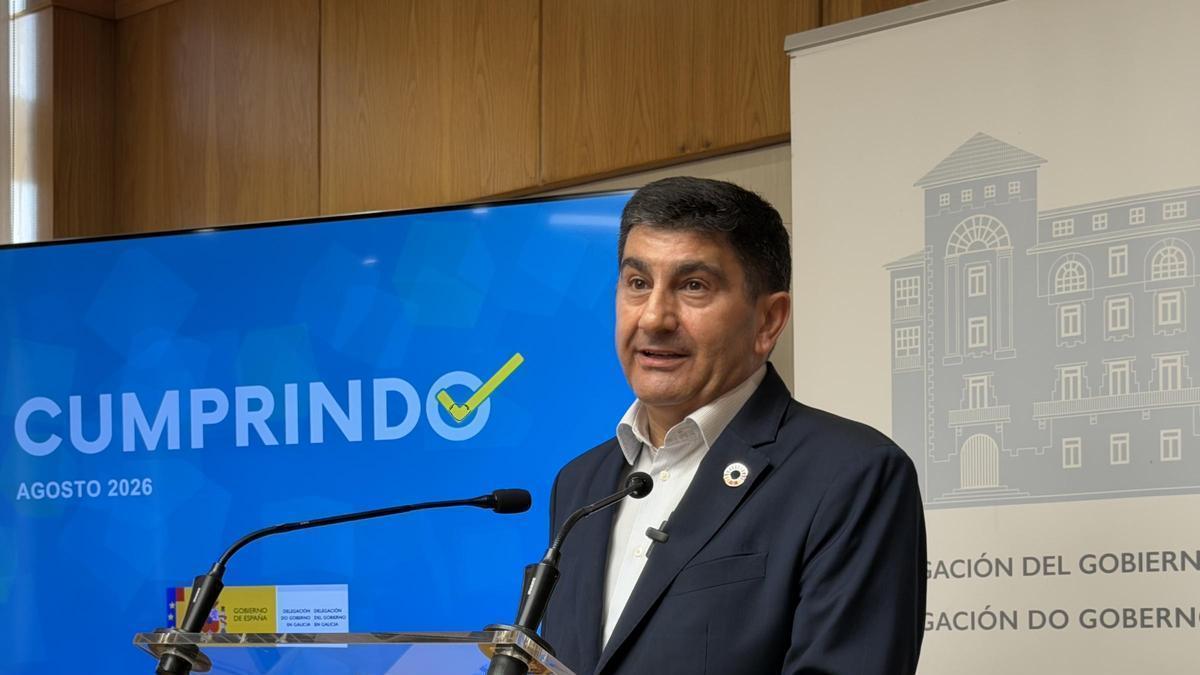 Blanco, este miércoles, durante el balance del primer semestre del año