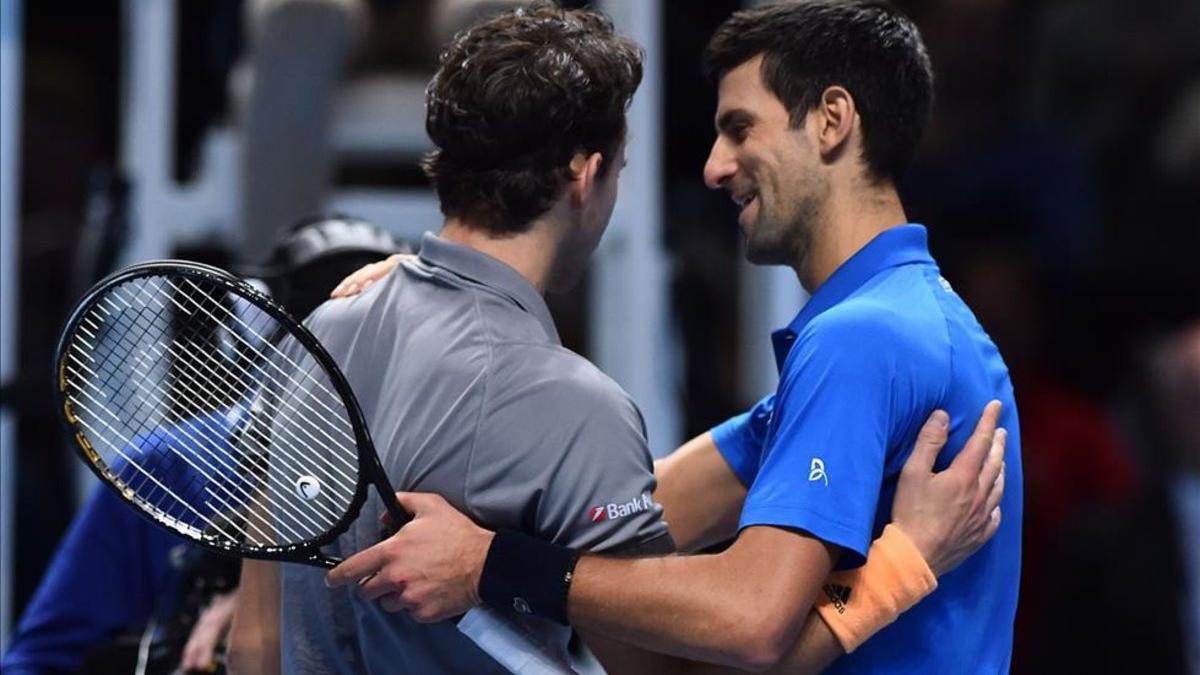 Thiem consiguió una grandiosa victoria ante el serbio