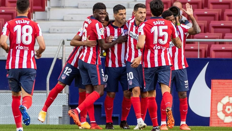 Incluso con menos partidos que el resto, el Atlético de Madrid aún se mantiene como el líder de LaLiga