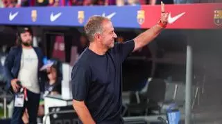 Flick: "No creo que mañana haya más fichajes, pero veremos".