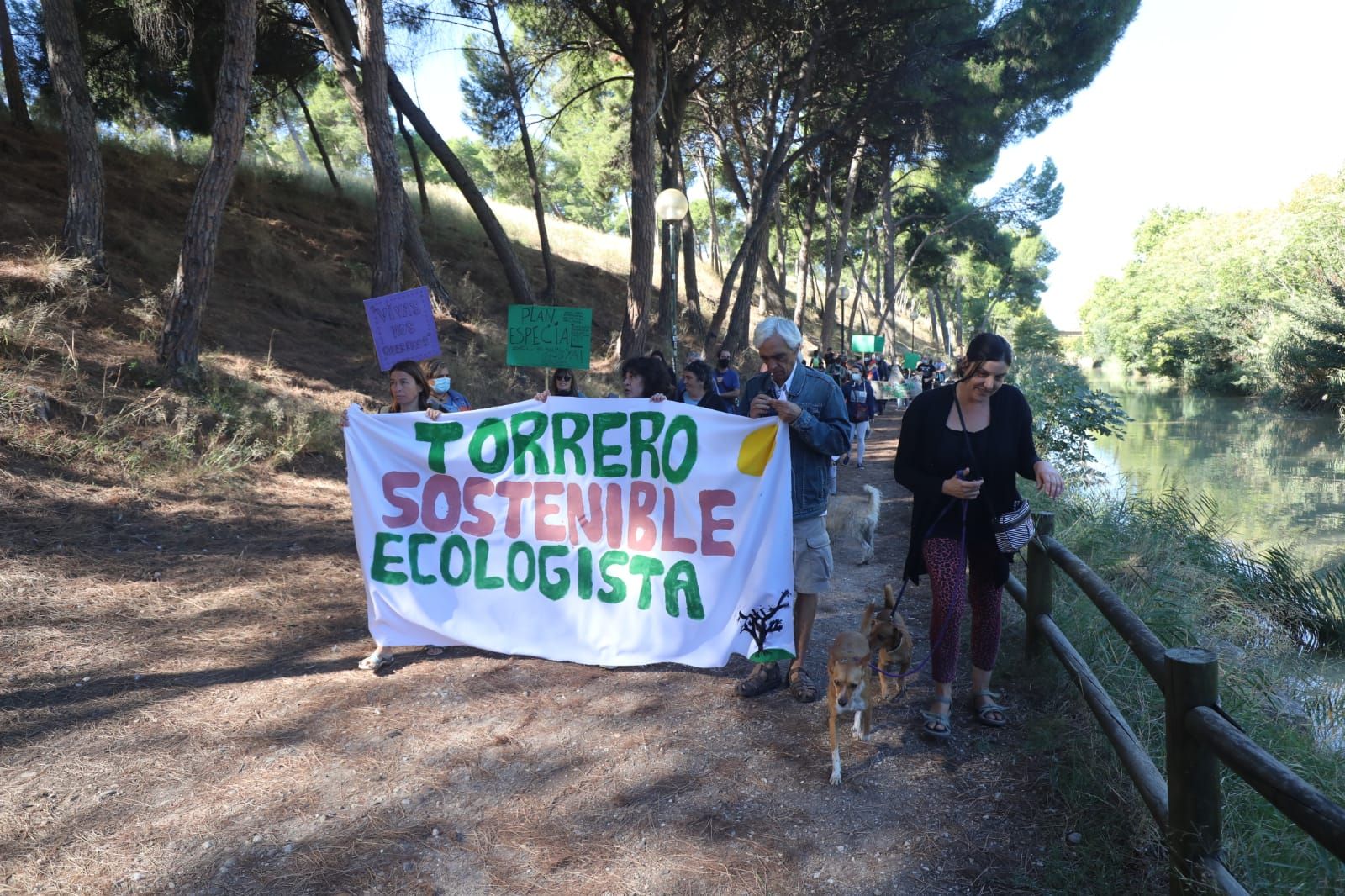 Los vecinos de Torrero piden que se aplique el plan especial del canal Imperial