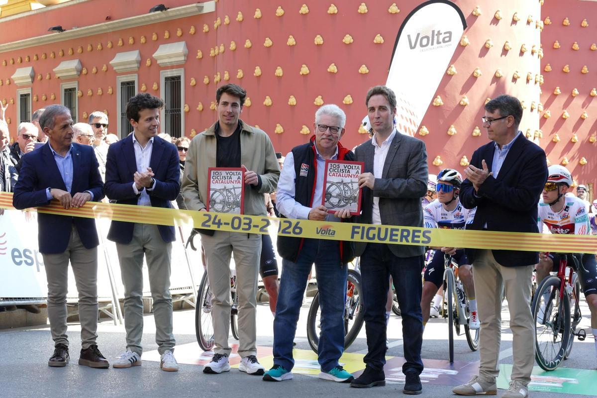 La inauguració oficial de l'etapa.