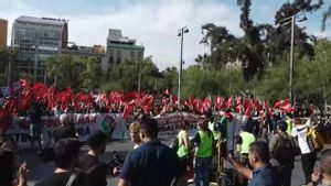 Manifestaciones de estudiantes en Barcelona en apoyo a la flotilla y contra el genocidio en Palestina